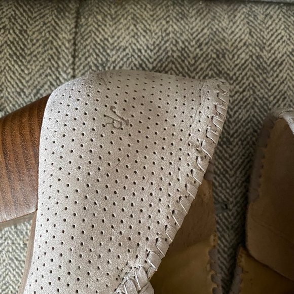 Jack Rodgers • Maya Peep Toe Bootie • Tan Suede - Picture 10 of 10